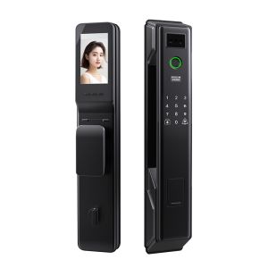 JINRONG | Smart Door Lock with Fingerprint Facial Recognition and Password Entry