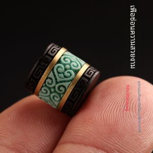 ลูกปัดชุบทองแดง เครื่องประดับ DIY ลูกปัดแยกชั้น ลูกปัดทองเหลือง พลอยมีเกล็ด ลูกปัดหยดน้ำ อุปกรณ์เครื่องประดับ