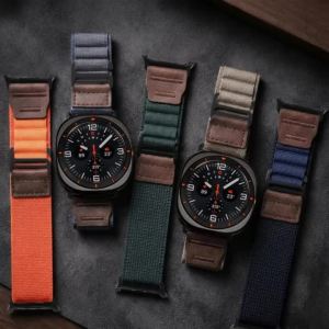 Sports Nylon Band for Samsung Galaxy Watch 9 8 40mm 44mm/8Classic 46mm Adjustable Loop Strap for Galaxy Watch Ultra2 2025 7 47mm