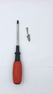 [STOCK CLEARANCE] 3" 3" (+/-) PLASTIC HANDLE MAGNETIC SCREWDRIVER/CHEAP ECONOMY MURAH HOME REPAIR HAND TOOLS/PEMUTAR SKRU/螺丝刀
