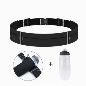 Running Belt Waist Bag Women Men Sports Fanny Pack with Water Bottle 550ml Phone Pouch Jogging Gym Bags Hydration Run