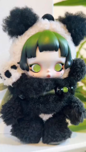 POP MART SKULLPANDA Lazy Panda Plush Doll Pendant