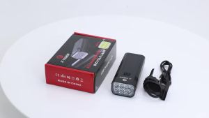 X-TIGER Bike Light Set Powerful USB Rechargeable Bright 10000mAh Bicycle Front Lights IPX5 Waterproof Front Lamp Cycling