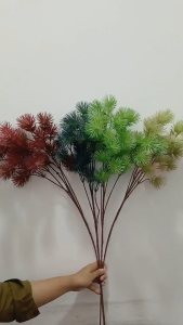 Needle Cypress Branch Artificial/Bunga Hias Dekorasi Palsu