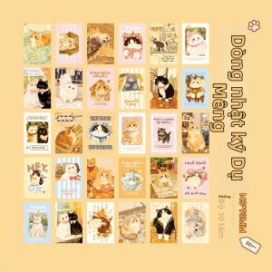 Thẻ Postcard Chữ Ký Tay Phong Cách Ins Cao Cấp
