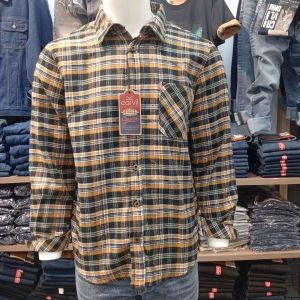 KEMEJA PRIA LENGAN PANJANG REGULER FIT CARVIL JEANS 0R191NALS