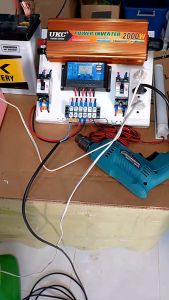 ชุดนอนนา 2000Wชุดควบคุม ชุดคอนโทรลชาร์จเจอร์ 30A แผง100W โซล่าเซลล์ พลังงานแสงอาทิตย์ 12V to 220V รองรับแผงใหญ่ ถูกสุด ร้านในไทย ชุดโซล่าเซลล์ 2000 วัตต์ - Lazada