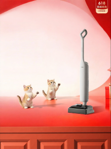 Midea | All-in-One Vacuum Mopping Floor Cleaner Automatic Self-cleaning Tangle-free