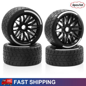 4PCS 101-108mm 1/7 High Grip RC On-Road Tires and Wheels for ARRMA Felony FSR Model GT Upgrade Tire