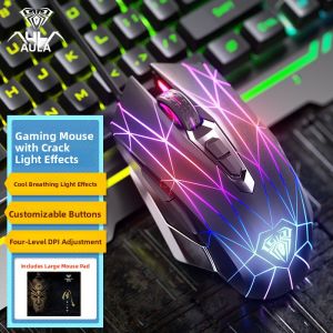 AULA-MOJING | Gaming LED Mouse