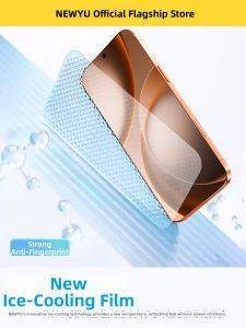 Newyu | Màn Hình Bảo Vệ Quyền Riêng Tư Chống Nhìn Trộm Cảm Giác Lạnh Không Bụi S+