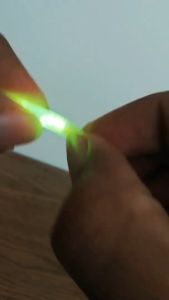 Glow Stick 45mm Merah Biru Hijau Eceran Stik Menyala Kumbul Starlite Fosfor Patah Peralatan Pancing