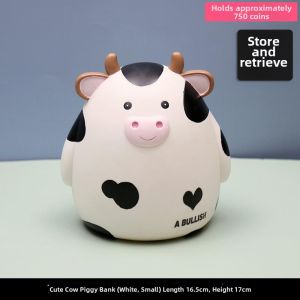 Cute Cartoon Piggy Bank Only In No Out 3D Savings