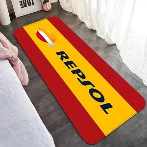 KULECHAOWAN | Thảm Trải Sàn Chống Trượt R-Repsols Phòng Khách Hiện Đại Thảm In Hình Ban Công Thảm Trải Sàn Đầu Giường Bằng Vải Polyester Không Dệt Thảm Trong Nhà Ngoài Trời Chống Thấm Nước