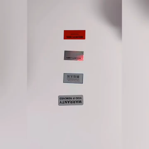 200pcs VOID IF REMOVED Warranty Sticker Hologram Security Seal Brittle Paper Tamper Proof Label