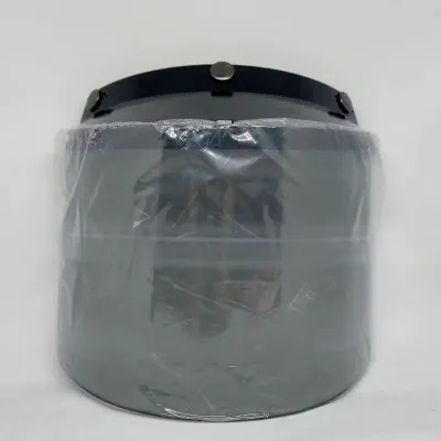 kaca helm bogo flat injak untuk semua helm bogo / helm cargloss jpn model 3 kancing