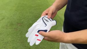 Găng tay nam thể thao golf Banasan Golf Club chất da Cabretta cao cấp chống trơn trượt size 23-25