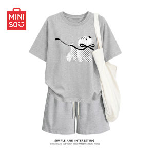 GOOJODOQ | Short Petite Summer Cotton Sports Set