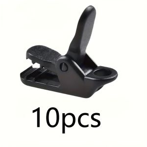 10pcs of Outdoor Tent Clips Tent Hooks and Circular Clips Are Used to Secure Waterproof Tarpaulins and Sunshades