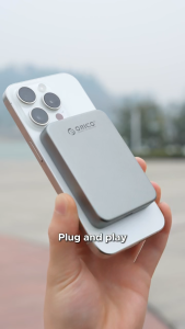 ORICO Magnetic Portable SSD for iPhone 16 15 Pro/Max ProRes 4K HDR Record and Store 5GBPS Speed (K5PLUS)