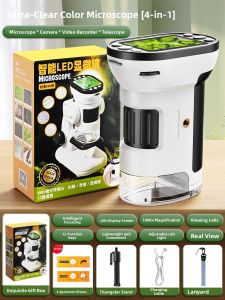 MINGZHUO | Portable Childrens Microscope for Science Experiments