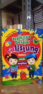 buku asyiknya belajar calistung 64 halaman (21×30 cm)