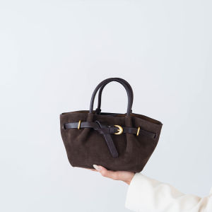 Casual Fashion Faux Leather Handbag Womens Shoulder Bag Crossbody Bag 2025 New Style Versatile Leisure Market Basket Bag