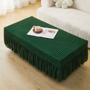 SARUNG MEJA TAmu RUMBAI MEWAH TAPLAK Meja Tamu Rumbai Sarung Meja Anti Geser-geser Anti Jatuh jatuh