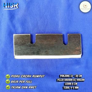 Pisau mesin cacah rumput full baja per asli Wonosobo