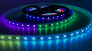 Smart Rgb Led Strip 12v Colorful Three-Color Flowing Water Lamp 5m 10m Creative Color-Changing Lamp Outdoor Indoor Decorative Lights