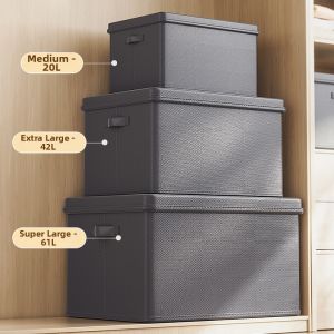 Collapsible Large Capacity Clothes Organizer Box
