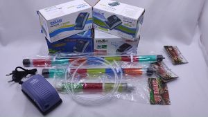 PAKET AERATOR GELEMBUNG UDARA 1 LUBANG DENGAN PIPA GELEMBUNG 20  30  40 CM AQUARIUM