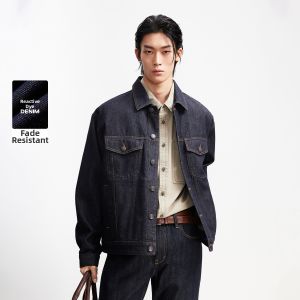 Jack Jones | Active Dyeing Casual Comfortable Denim Jacket Cotton