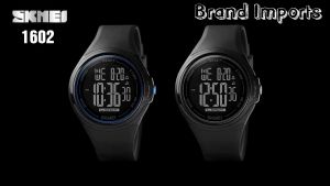 SKMEI 1602 Jam Tangan Sport Pria Original Touch Screen Water Resistant Rubber Strap