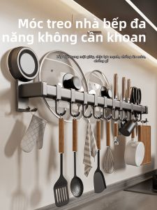 YIXUAN | Wall Mounted Multi-functional Storage Rack with Strong Load-bearing Suction Cups No-Drilling Installation