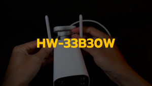 Hi-view กล้อง WiFi รุ่น HW-33B30W 3MP ภาพสี 24 ชม. พูดคุยได้ ดูผ่านแอปมือถือสะดวก