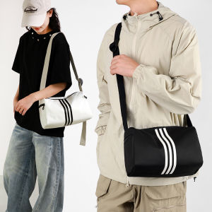 Túi Thể Thao Oxford Màu Đỏ Thời Trang Cho Nữ Túi Du Lịch Ngắn Ngày Túi Đeo Vai Đơn Túi Đeo Chéo Túi Đựng Đồ Thể Thao