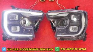 FORD RANGER T9 2022 XL XLT CONVERT TO WILDTRAK RAPTOR LED HEADLAMP HEAD LAMP LIGHT LIGHTS