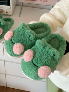 Dép Bông Mềm Mùa Đông Cho Nam Và Nữ Dép Bướm Nhỏ Dễ Thương Ấm Áp Dép Đi Trong Nhà Chống Trượt Dép Đế Mềm Thoải Mái