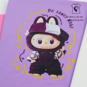 Set váy bé gái Labubu Bomines Bộ áo chân váy dễ thương cho bé 4-12 tuổi 14-36kg SETCVLABUBU3DTIM