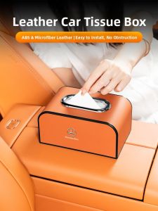 NBM | Universal Car Armrest Tissue Box Storage Organizer