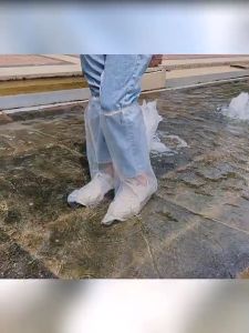 คลุมเท้ากันฝน ถุงคลุมเท้ากันฝน ที่ครอบรองเท้ากันฝน