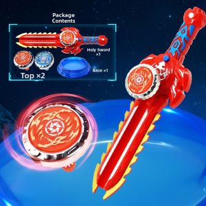 XIANGCAI | Glowing Duel Spinning Top Sword Shape Toy