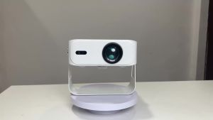 TouYinGer | Touyinger L9W Ultra Mini Projector with Gimbal Mount Portable Full HD Video Android Smart Beam Auto Focus & Keystone Correction