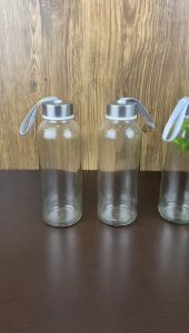Botol/ Tumbler Bening 420 ML Kemasan Box Rustic Tenteng Pita