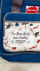 SNOBBY TAS PERLENGKAPAN BAYI MULTIFUNGSI MOTIF FLAMINGGO TPT5271
