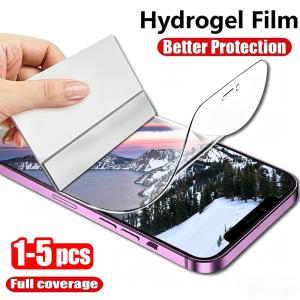 1-5Pcs HD Hydrogel Film Screen Protector For Samsung Galaxy S26 Ultra S25 FE S24 Plus S23 S21 S20 Note20 Ultra Anti-Scratch