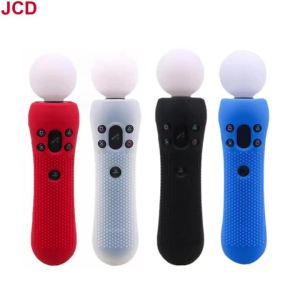 JCD PS VR Move Skin For S PSVR Controller Silicone Rubber Anti-slip Protector Case For PS4 VR Motion Console