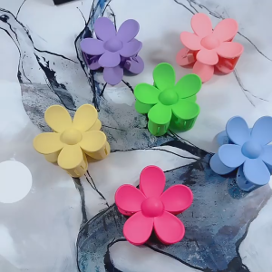 Kẹp tóc bông hoa size 75cm nhiều màu thời trang Hàn Quốc