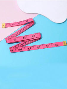 1/10 Plastic Tape Measure 1 Roll 60 Inch Plastic Tape Measure Modern Household Ruler